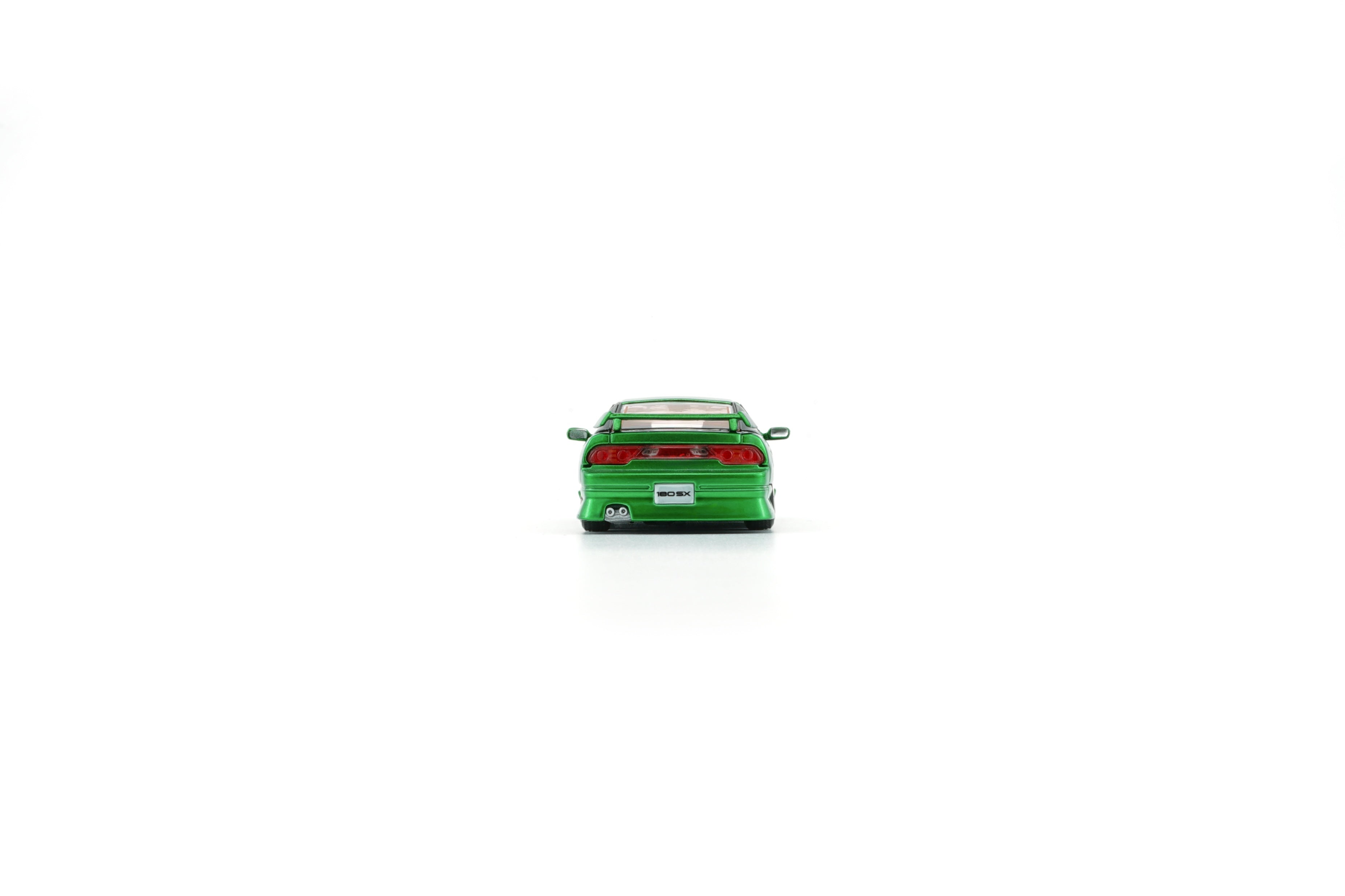 BM Creations 1:64 Nissan Silvia 180SX - Metallic Green (RHD