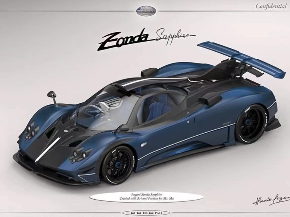 HH Model 1:18 Pagani Zonda 760 (12 Colors) – Horizon Diecast