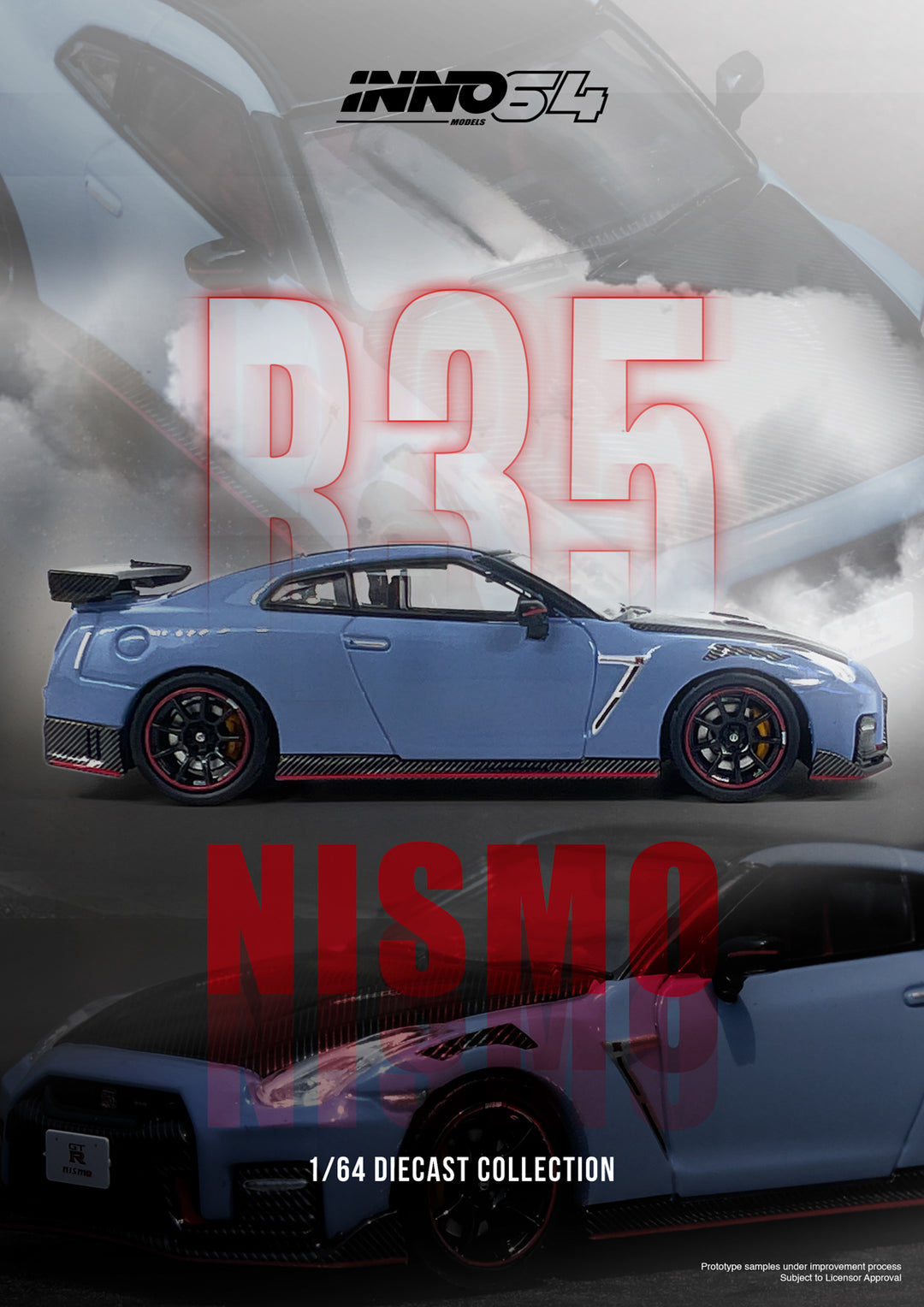 Inno64 1:64 NISSAN GT-R (R35) NISMO SPECIAL EDITION 2022 IN64-R35NSE-S ...
