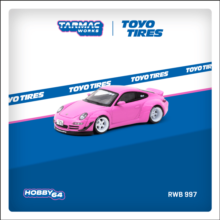 [Preorder] Tarmac Works 1:64 RWB 997 Pink