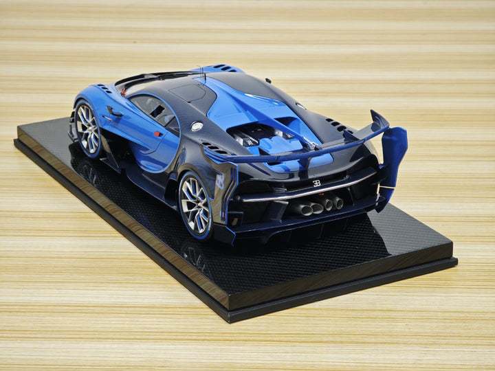 [Preorder] Runner 1:12 Bugatti Vision Gran Turismo - Carbon Fiber Blue