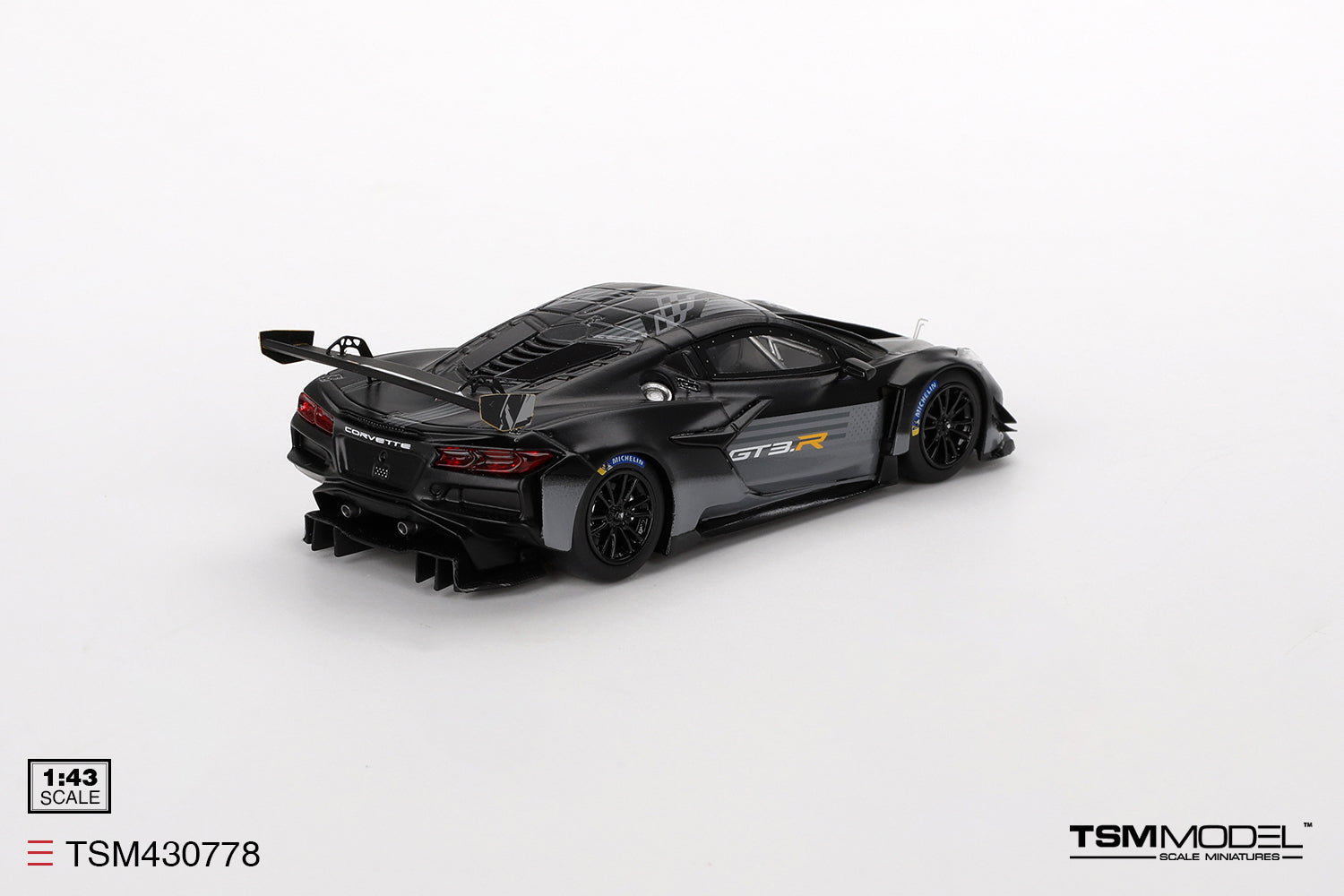 TSM 1:43 Chevrolet Corvette Z06 GT3.R 2023 Road America Test Car