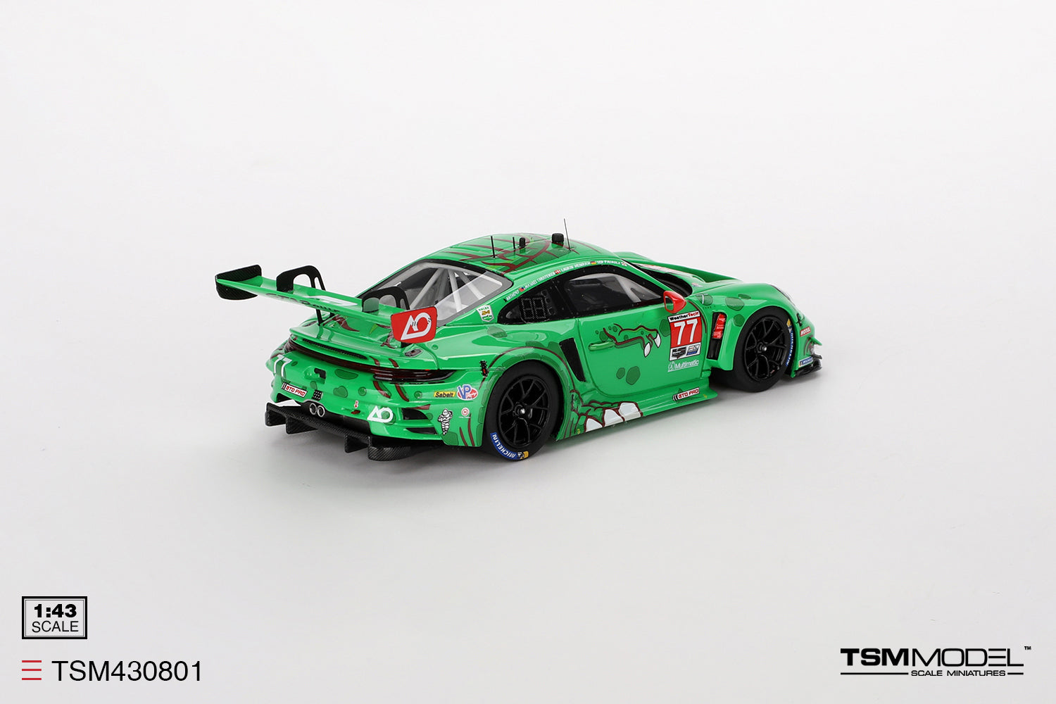TSM 1:43 Porsche 911 GT3 R #77 AO Racing 2024 TSM430801 – Horizon