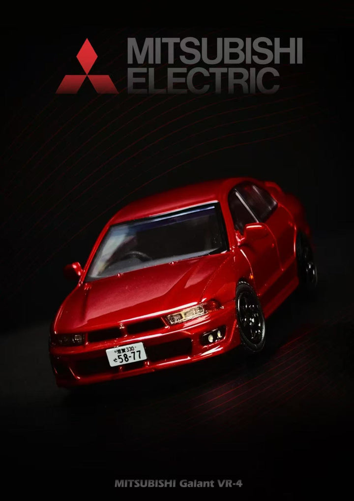 [Preorder] BLISS 1:64 Mitsubishi Galant VR-4  Metallic Red