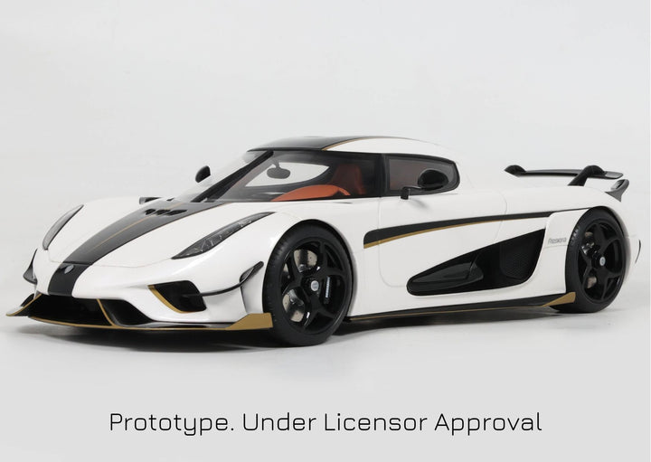 GT Spirit 1:18 KOENIGSEGG REGERA RECORD WHITE 2023 GT913