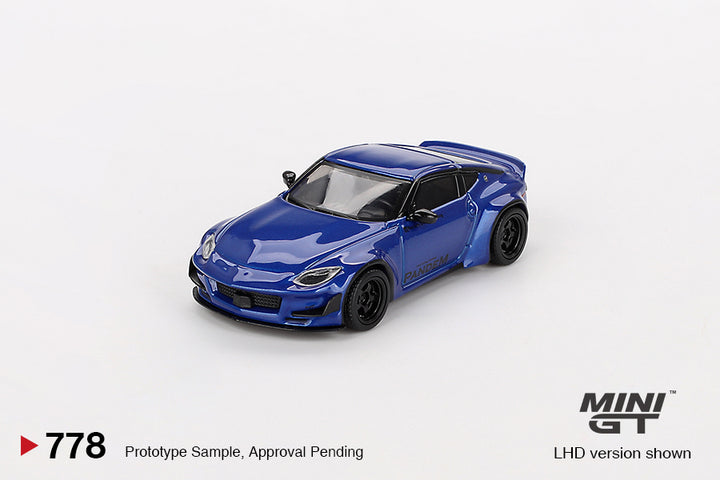 [Preorder] Mini GT 1:64 Nissan Z Pandem Seiran Blue MGT00778