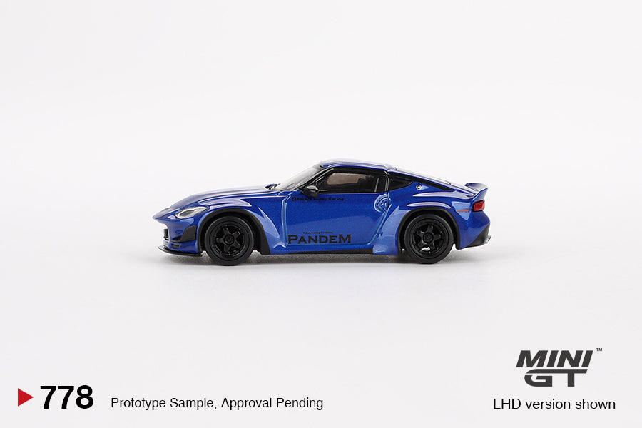 [Preorder] Mini GT 1:64 Nissan Z Pandem Seiran Blue MGT00778