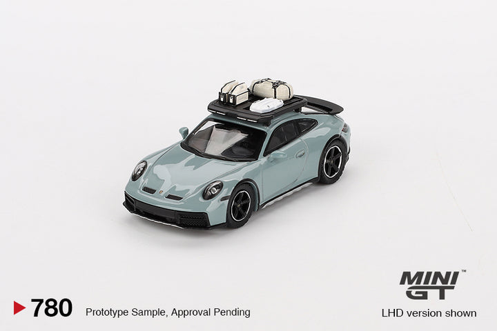 [Preorder] Mini GT 1:64 Porsche 911 Dakar Shade Green Metallic MGT00780