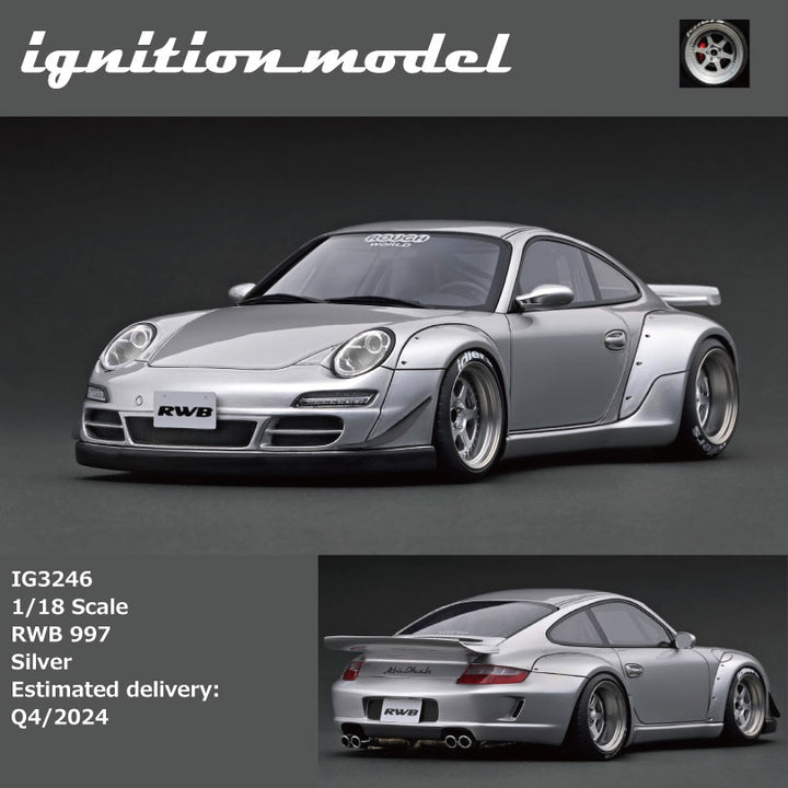 [Preorder] Ignition Model 1:18 RWB 997 Silver