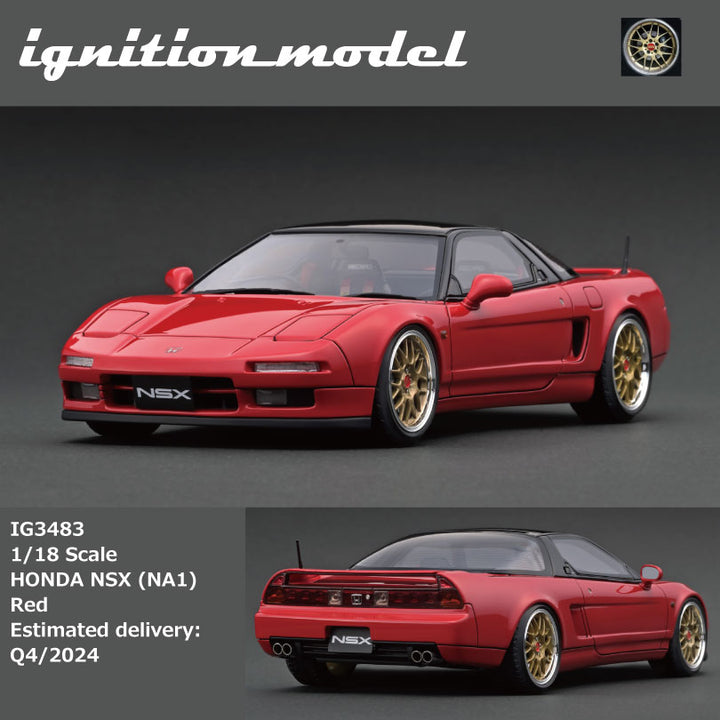 [Preorder] Ignition Model 1:18 HONDA NSX (NA1) Red