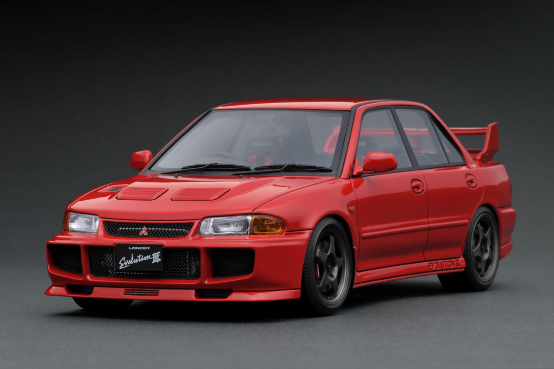 [Preorder] Ignition Model 1:18 Mitsubishi Lancer Evolution III GSR (CE9A) Red