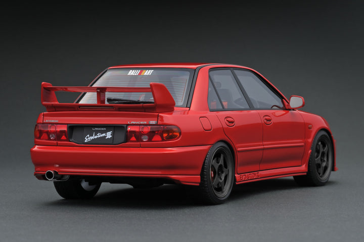 [Preorder] Ignition Model 1:18 Mitsubishi Lancer Evolution III GSR (CE9A) Red