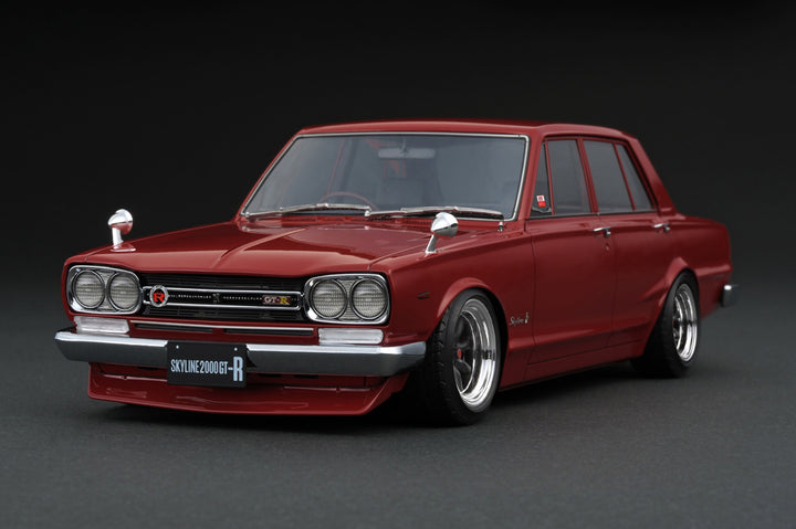 [Preorder] Ignition Model 1:18 Nissan Skyline 2000 GT-R (PGC10) Red IG3548