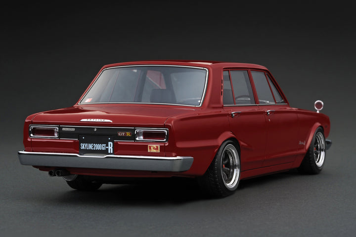 [Preorder] Ignition Model 1:18 Nissan Skyline 2000 GT-R (PGC10) Red IG3548