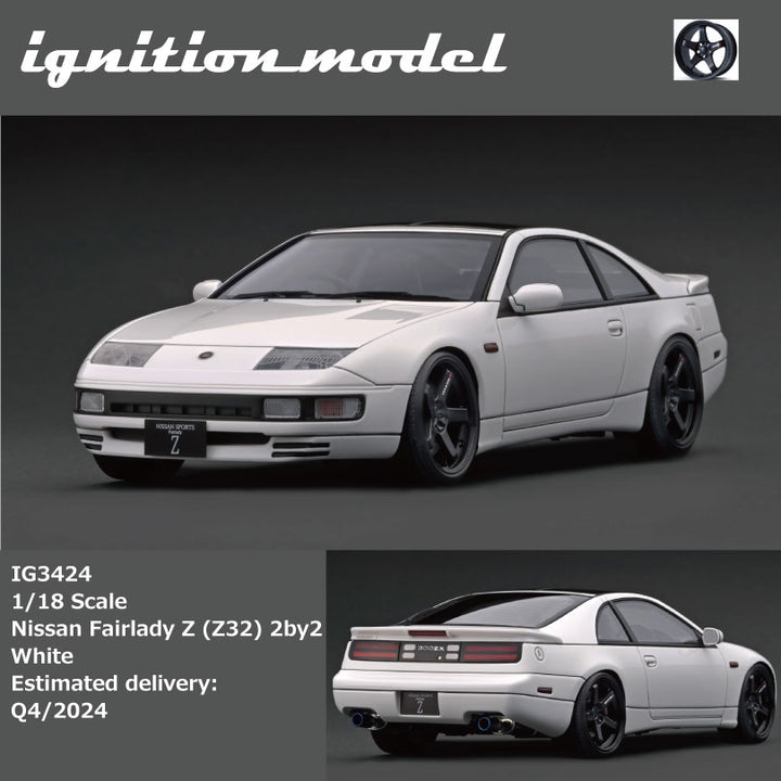 [Preorder] Ignition Model 1:18 Nissan Fairlady Z (Z32) 2by2 White