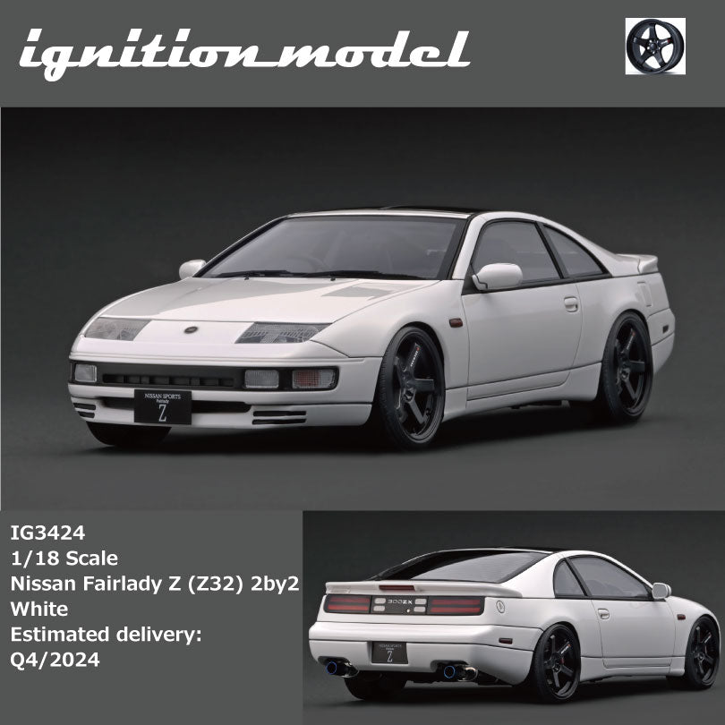 Ignition Model 1:18 Nissan Fairlady Z (Z32) 2by2 White – Horizon Ignition Model 1:18 Nissan Fairlady Z (Z32) 2by2 White – Horizon