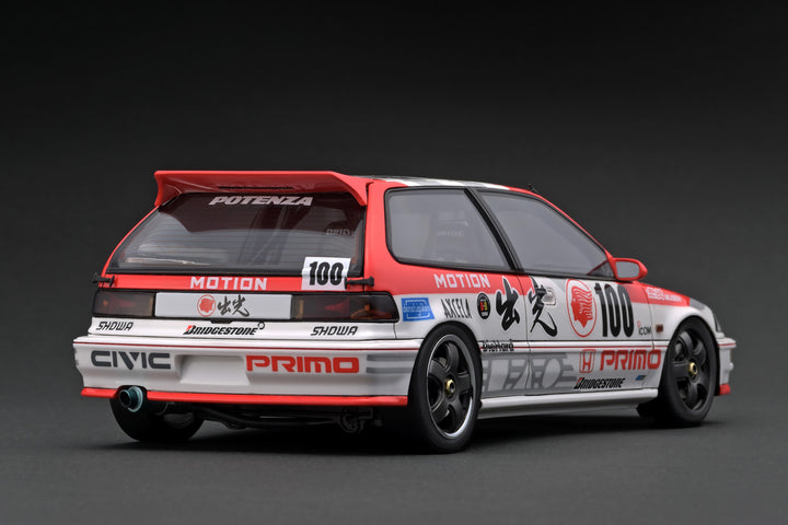 [Preorder] Ignition Model 1:18 Honda CIVIC (EF9) SiR White/Red