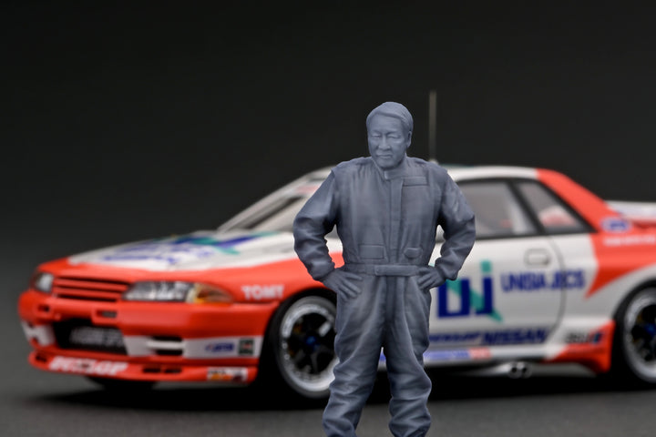 [Preorder] Ignition Model 1:43 UNISIA JECS SKYLINE (#1) 1993 JTC With Mr. Hasemi