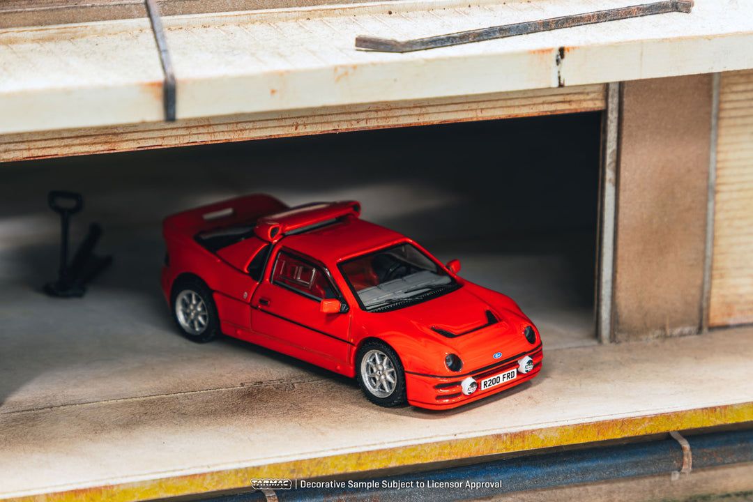 [Preorder] Tarmac Works 1:64 Ford RS200 Red