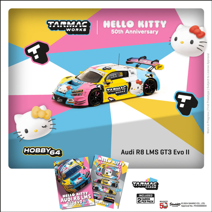 [Preorder] Tarmac Works 1:64 Audi R8 LMS GT3 Evo II T64-043-23MGP50