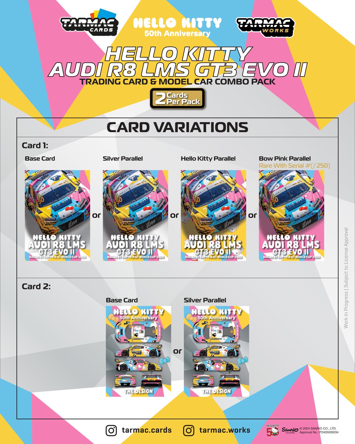 Tarmac Works 1:64 Audi R8 LMS GT3 Evo II T64-043-23MGP50 Tarmac Works 1:64 Audi R8 LMS GT3 Evo II T64-043-23MGP50