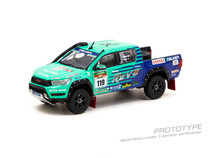 [Preorder] Tarmac Works 1:64 Toyota Hilux AXCR 2017 T64-041-FAL