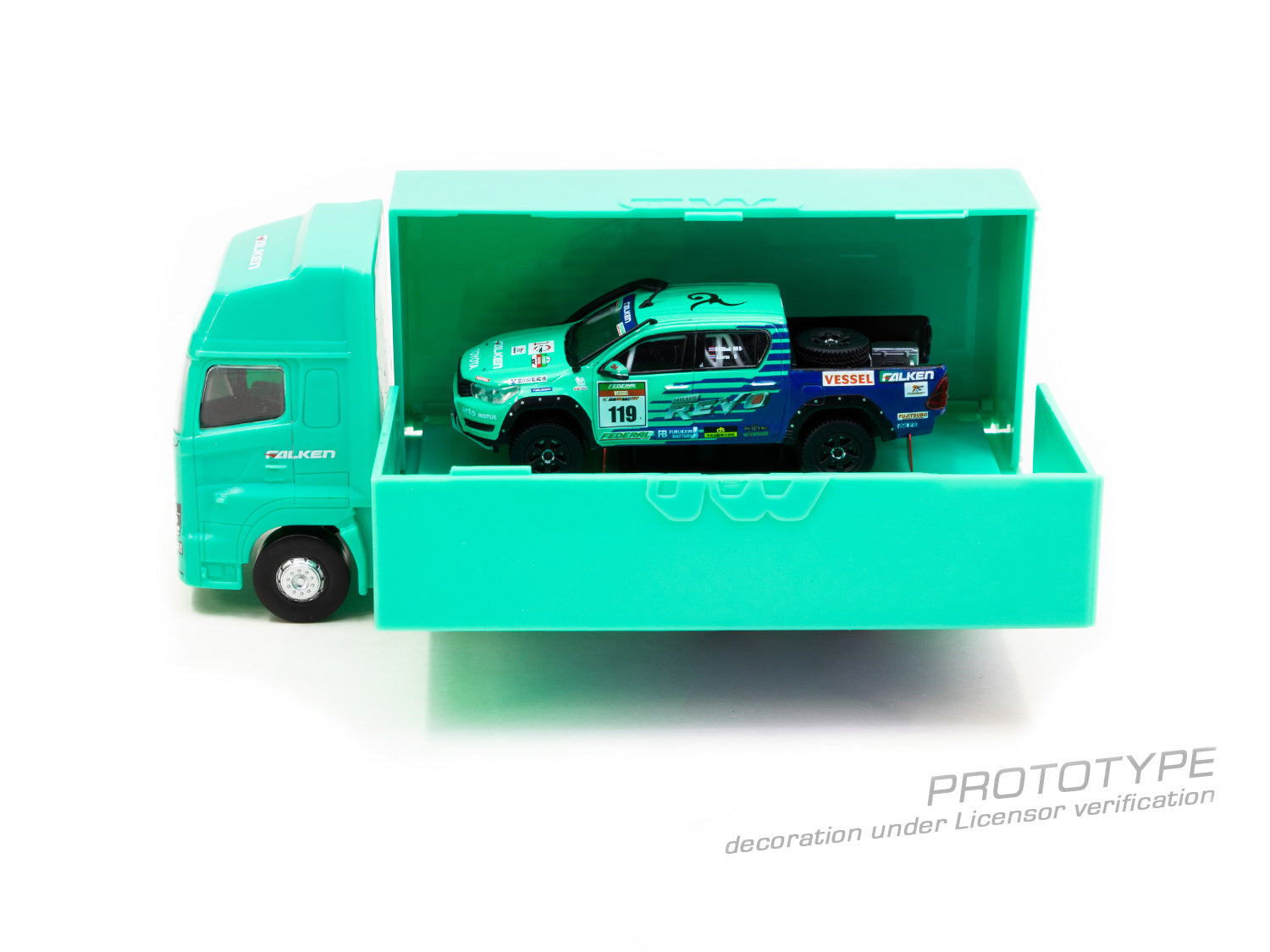 Tarmac Works 1:64 Toyota Hilux AXCR 2017 T64-041-FAL – Horizon Diecast