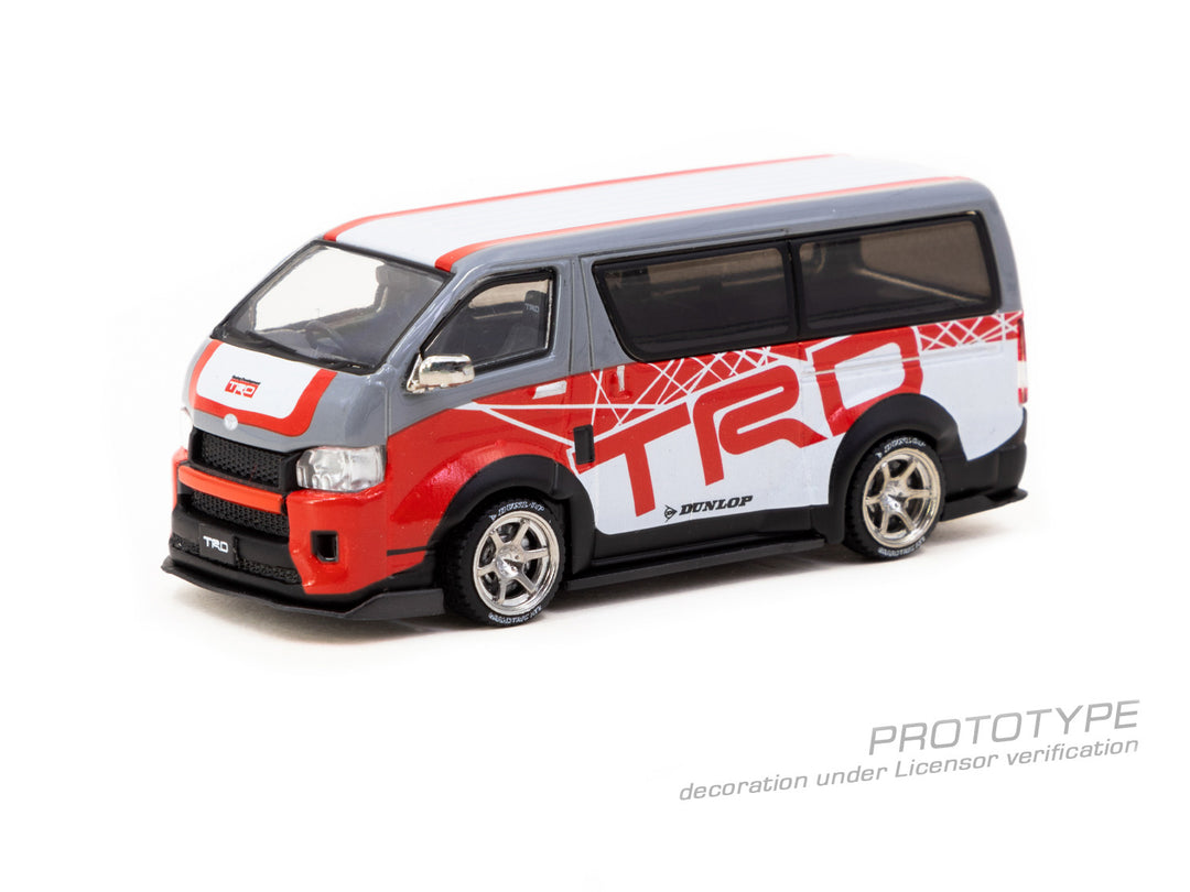 [Preorder] Tarmac Works 1:64 Toyota Hiace Widebody TRD T64-038-TRD