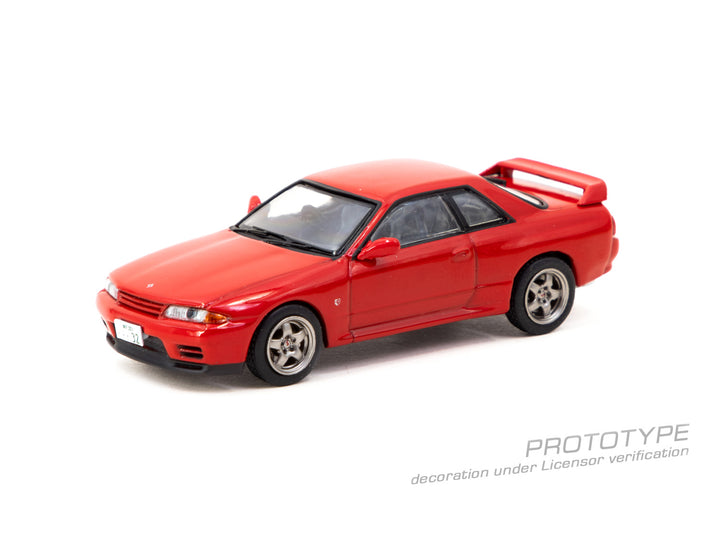 [Preorder] Tarmac Works Jcollection 1:64 Nissan Skyline GT-R (BNR32) Red JC64-008-RD