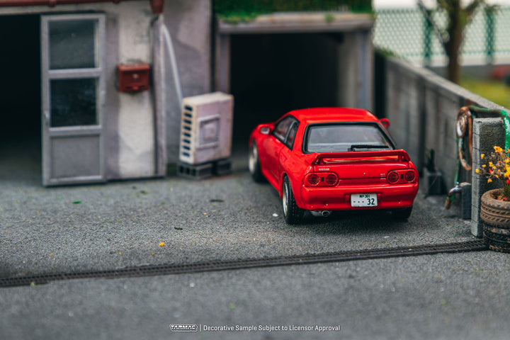 [Preorder] Tarmac Works Jcollection 1:64 Nissan Skyline GT-R (BNR32) Red JC64-008-RD