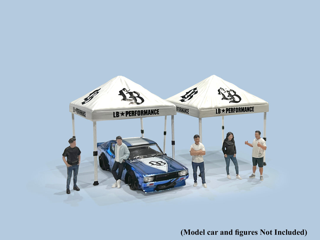 American Diorama 1:64 Liberty Walk Canopy Set (Set of 2) AD-2416