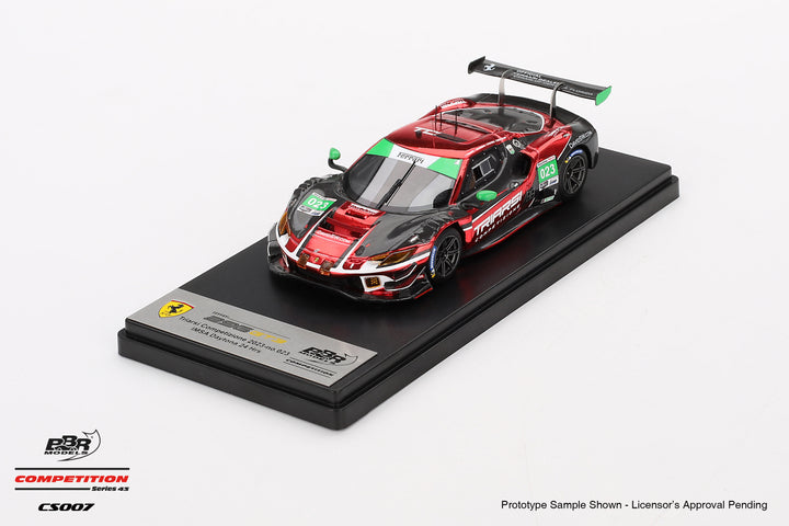 BBR 1:43 Ferrari 296 GT3 #023 Triarsi Competizione 2023 IMSA Daytona 24 Hrs. CS007