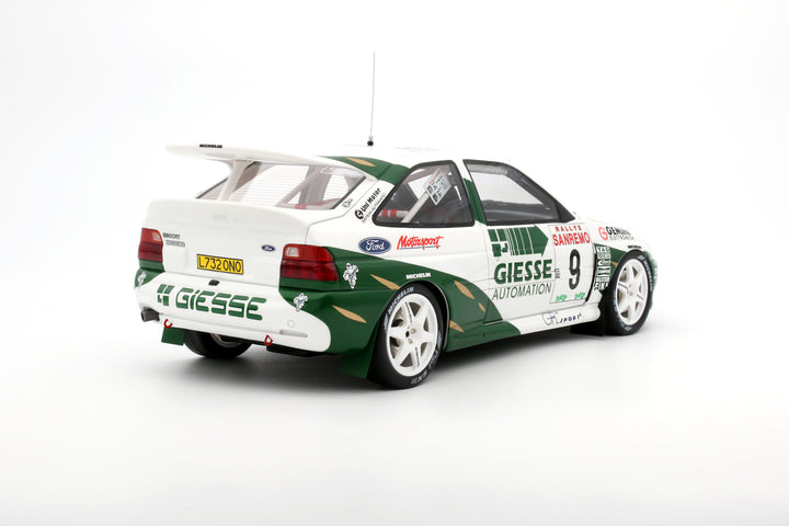 [Preorder] OttO 1:18 FORD ESCORT RS COSWORTH GR.A WHITE B. THIRY SAN REMO 1994 OT1038