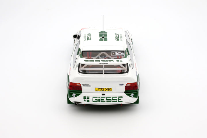 [Preorder] OttO 1:18 FORD ESCORT RS COSWORTH GR.A WHITE B. THIRY SAN REMO 1994 OT1038