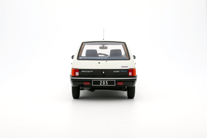 [Preorder] OttO 1:18 PEUGEOT 205 JUNIOR WHITE 1988 OT463