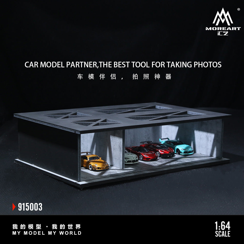[Preorder] MoreArt 1:64 UNDERGROUND PARKING GARAGE SCENE 03 MO915003