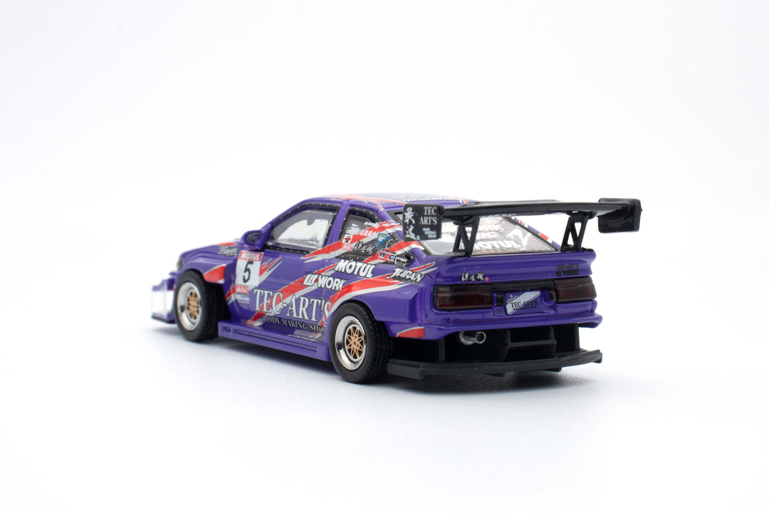 Inno64 1:64 TOYOTA SPRINTER TRUENO AE86 N2 PROJECT BY Tec-Art's IN64-AE86N2-TECART