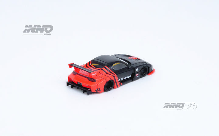 [Preorder] Inno64 1:64 LBWK MAZDA RX7 (FD3S) LB-SUPER SILHOUETTE "ADVAN LIVERY" IN64-LBWK-RX7-05