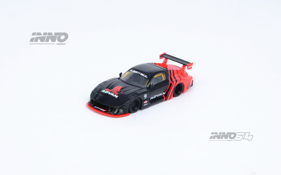 [Preorder] Inno64 1:64 LBWK MAZDA RX7 (FD3S) LB-SUPER SILHOUETTE "ADVAN LIVERY" IN64-LBWK-RX7-05