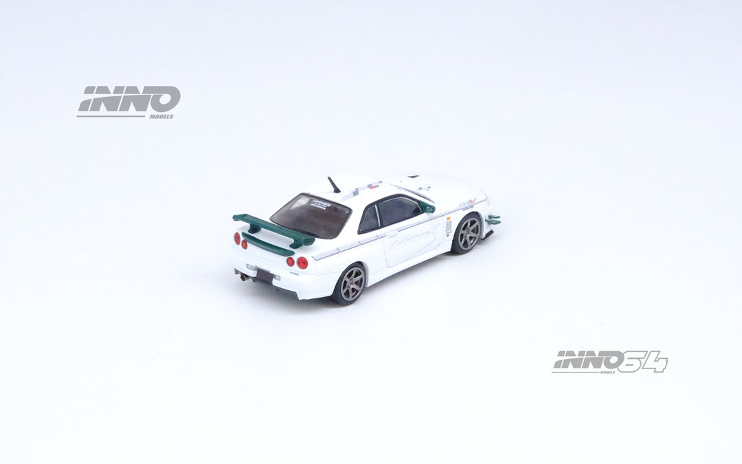 Inno64 1:64 NISSAN SKYLINE GT-R (R34) V-SPEC Tuned by "MINE'S" IN64-R34VS-MINES