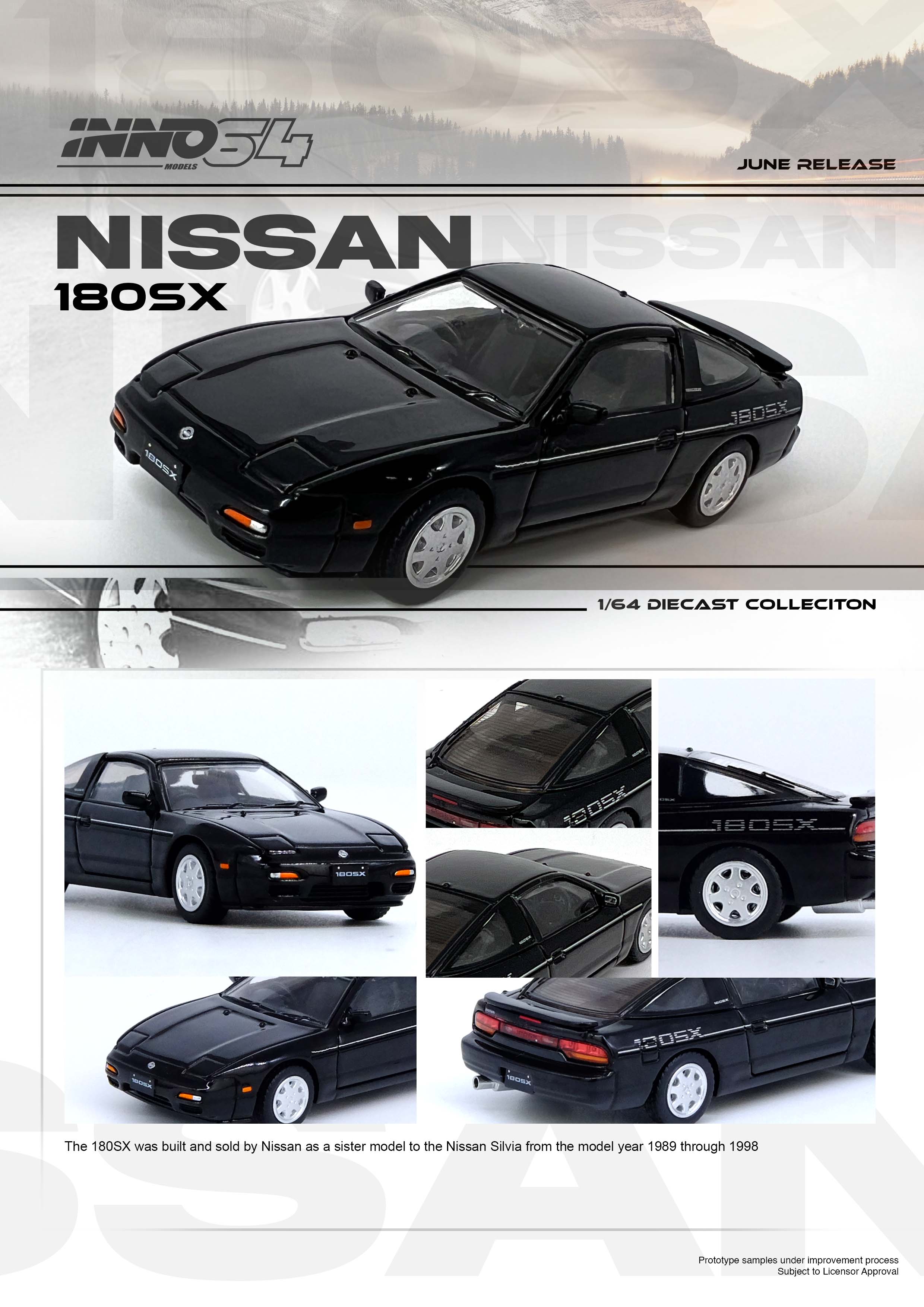 1/64　ホットウィール　180SX Type S　レアグレード　ヨーロッパ仕様 1/64 ホットウィール 180SX Type S レアグレード ヨーロッパ仕様