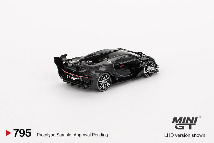 [Preorder] Mini GT 1:64 Bugatti Vision Gran Turismo Black MGT00795