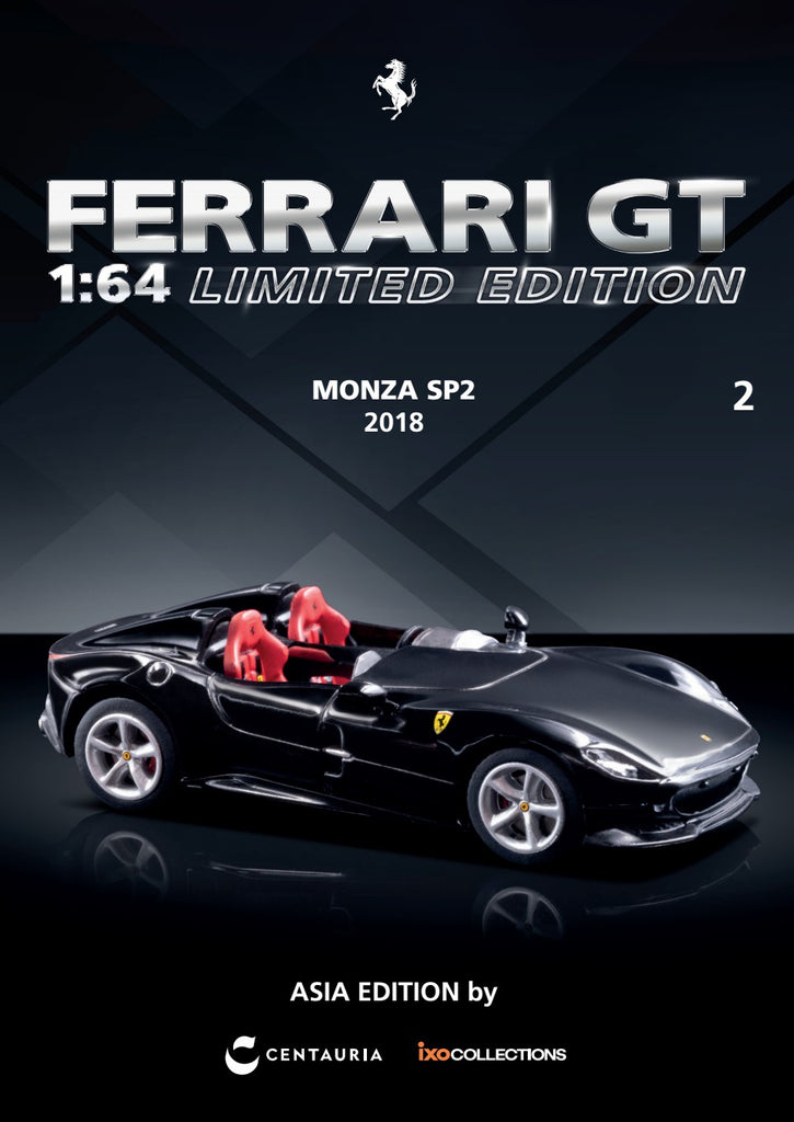 1/64 SP Model Ferrari Monza SP1 Blue with White strip