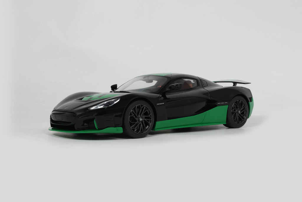 1/18 Rimac Nevera in Riviera Blue Resin Model Car by GT