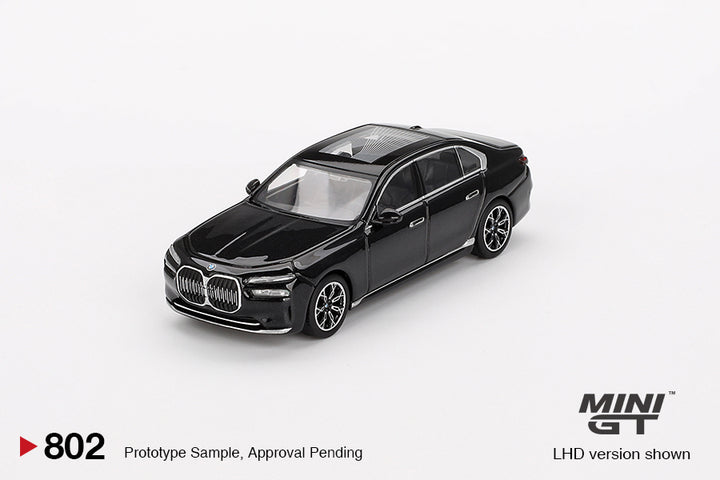 [Preorder] Mini GT 1:64 BMW i7 eDrive50 Black Sapphire MGT00802