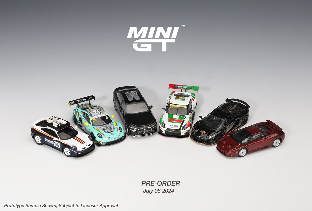 [Preorder] Mini GT 1:64 Lamborghini Aventador SVJ 63 Roadster Nero Aldebaran MGT00803