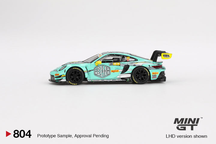 [Preorder] MINIGT 1:64 Porsche 911 GT3 R #28 HubAuto Racing 2023 MGT00804