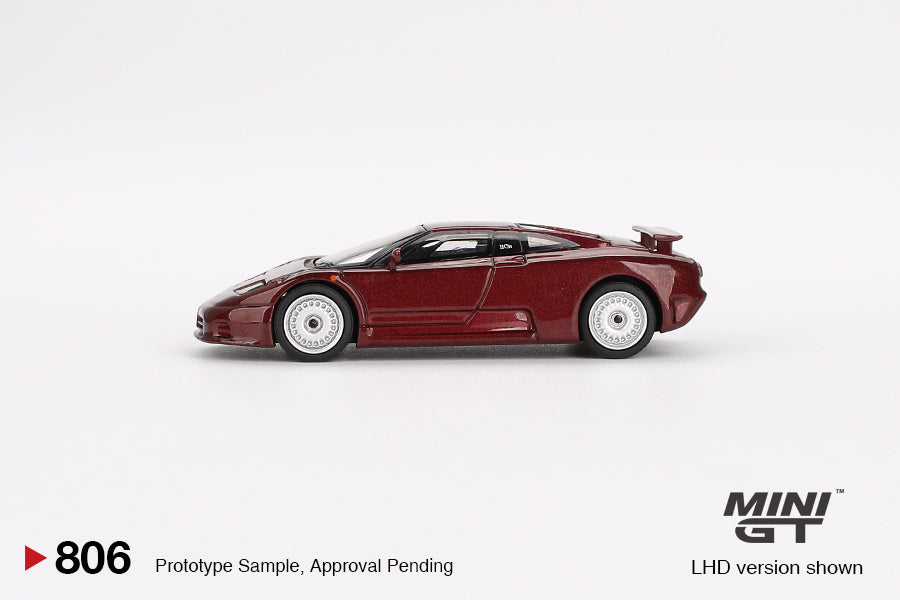 [Preorder] Mini GT 1:64 Bugatti EB110 GT Dark Red Metallic MGT00806