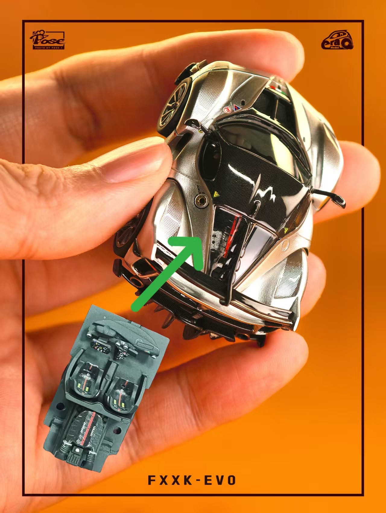 1:64 フェラーリFXXK EVO エンジンフード開閉 1/399 1:64 フェラーリFXXK EVO エンジンフード開閉 1/399 - メルカリ