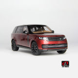 [Preorder] LCD 1:18 Land Rover Range Rover SV 2022  - Red with Black Roof